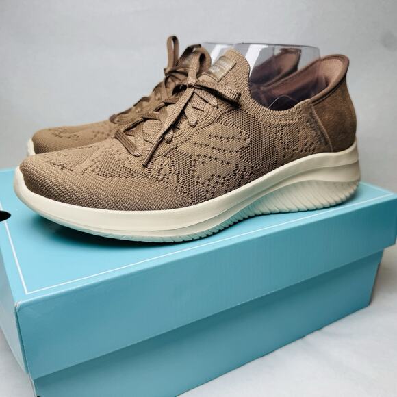 SKECHERS x Martha Stewart ULTRA FLEX 3.0 Hands Free SLIP-INS Sneakers Women's 10 - Picture 1 of 11